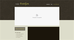 Desktop Screenshot of hotelpostiljon.be